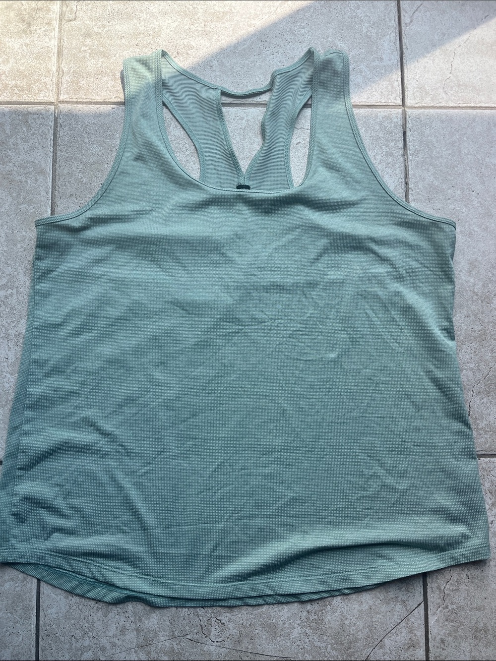 RBX Sage Green Racerback Tank